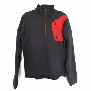 Spyder pullover jacket 1/4 zip